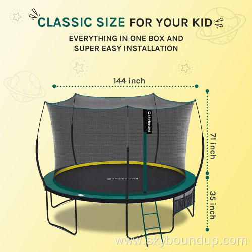 SkyBound Springfree Trampoline - 12 FT